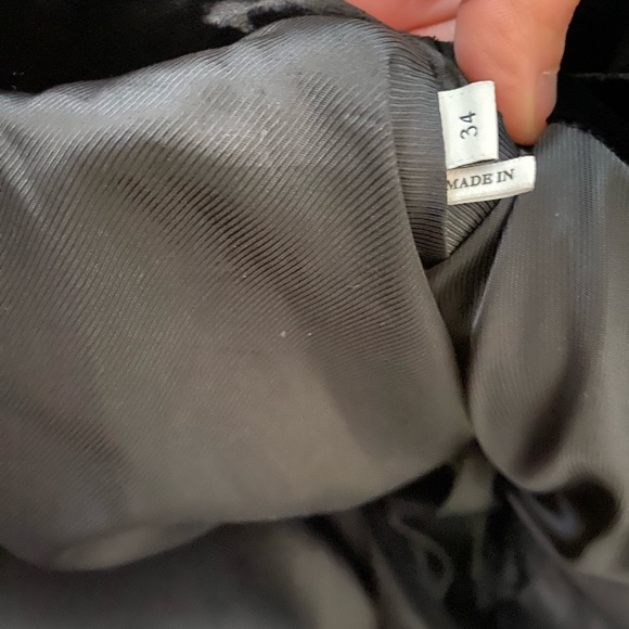 SANDRO VELVET JACKET SZ 34 - Picture 7 of 9